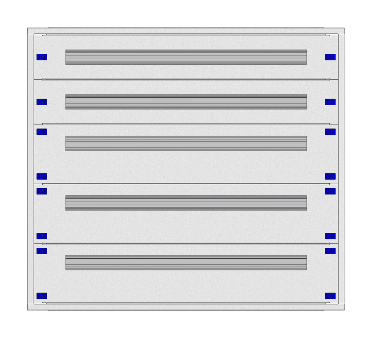 Installationsverteiler Einsatz KVN 60mm, 4-18K, 5-reihig