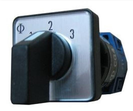 Stufenschalter o.0 Stel., 1-polig, 10A, 1-2-3