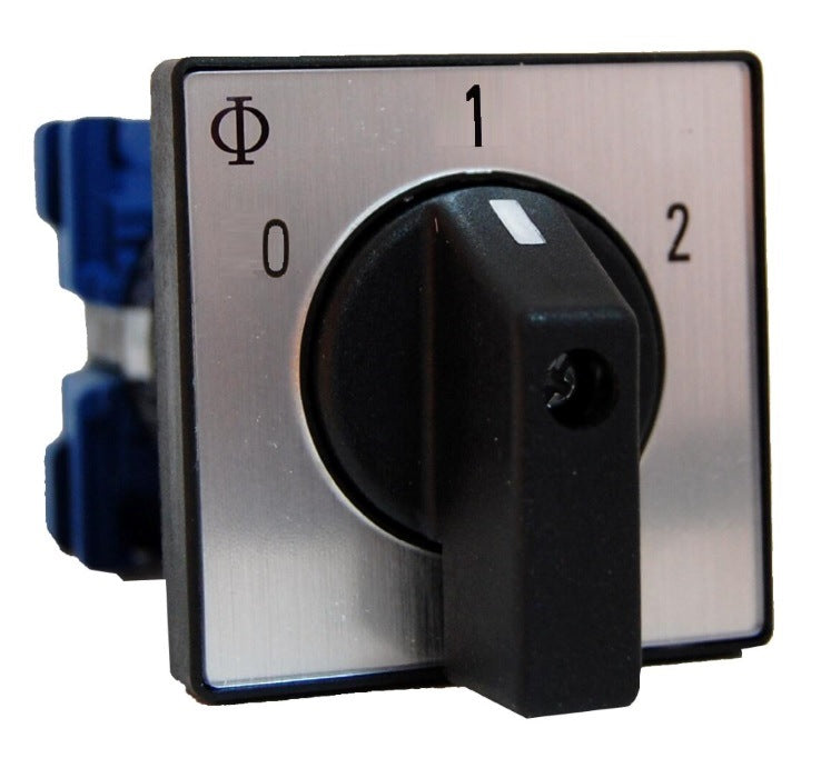 Stufenschalter m.0 Stel., 1-polig, 10A, 0-1-2
