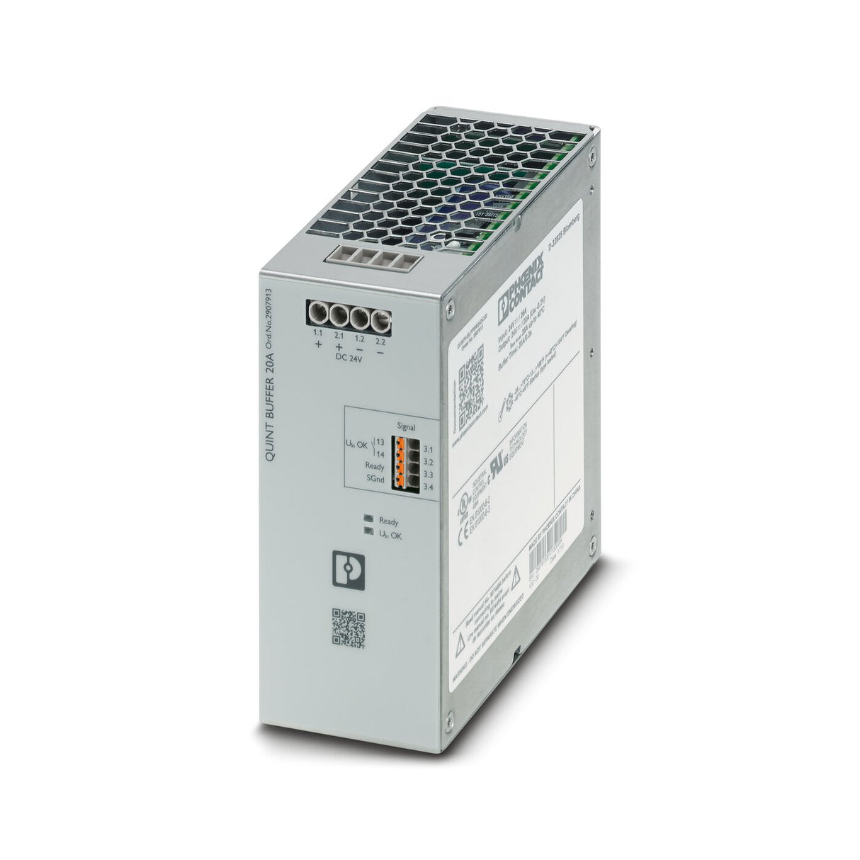 kapazitives Puffermodul DC 24V, Ausgangsstrom 20 A, 6 mm²
