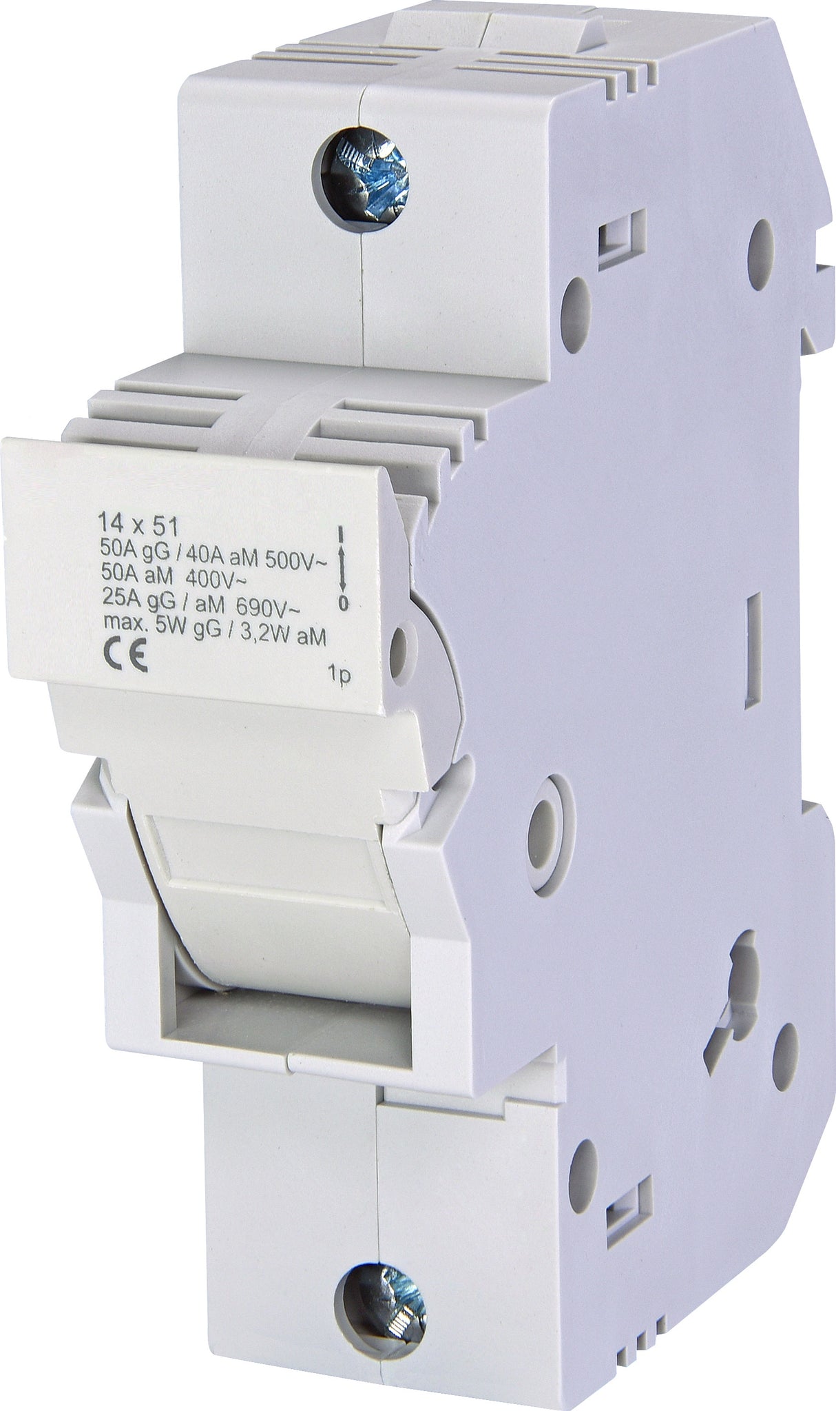 Sicherungstrennschalter 14x51mm, 1-polig, 50A