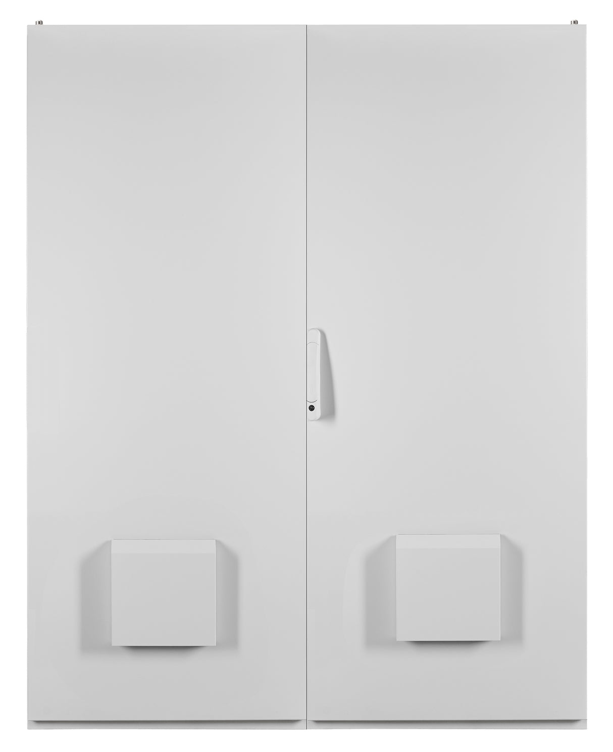Outdoor-Schrank 2-Tür IP55 H=2000 B=1200 T=400mm in RAL7035