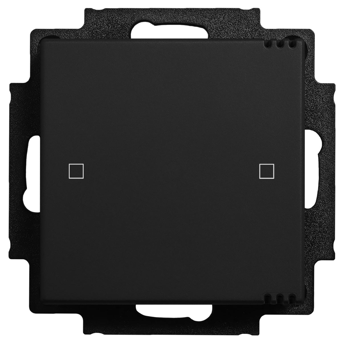 Tastsensor 1-fach, Raumklimasensor CO2-Sensor, schwarz