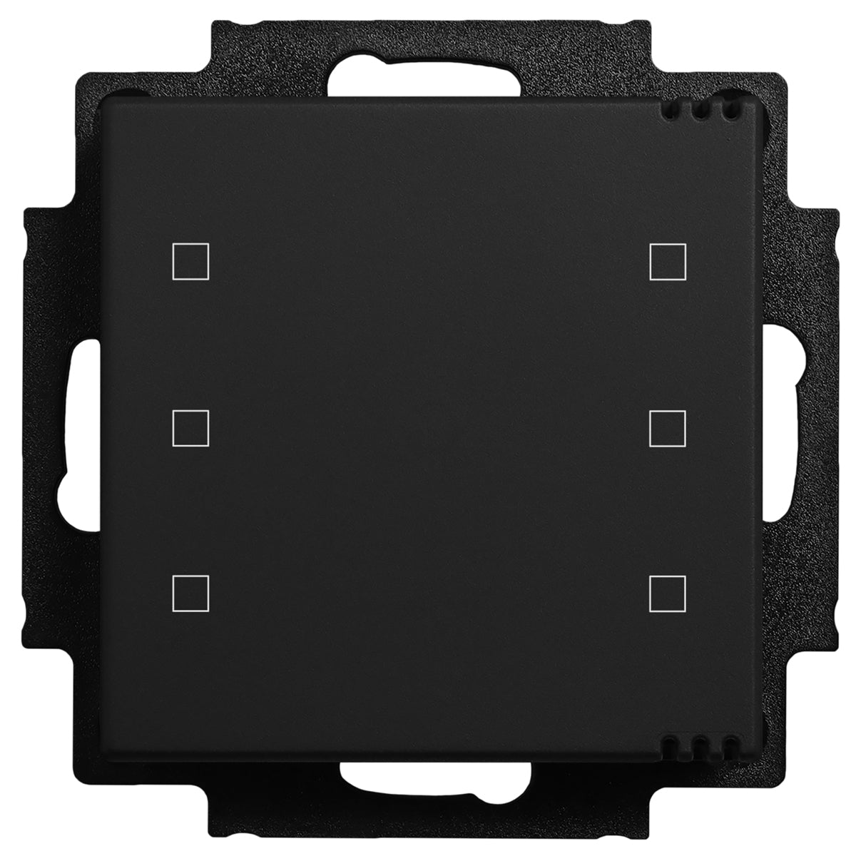 Tastsensor 3-fach, Raumklimasensor CO2-Sensor, schwarz