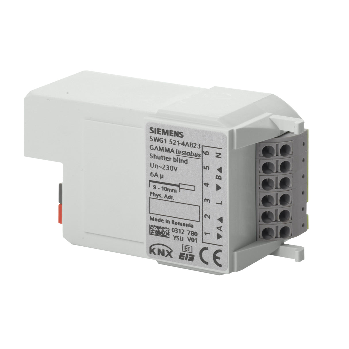 Jalousieaktor, 2 x AC 230 V, 6 A