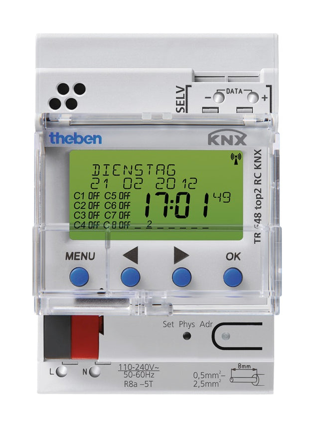 Foto: KNX Digitale Zeitschaltuhr, 8 Kanäle