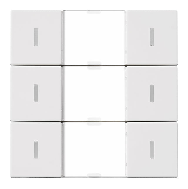 Foto: KNX Tastsensor 3-fach mit Status-LED, Weiß