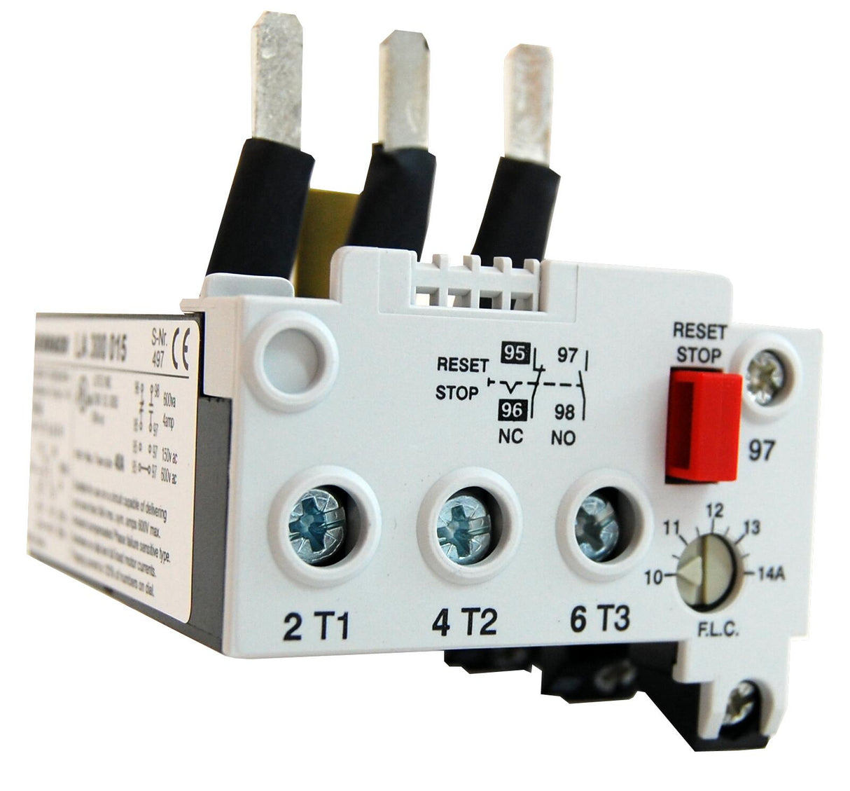 Motorschutzrelais 10.00-14.00A U3/42 Hand-Reset