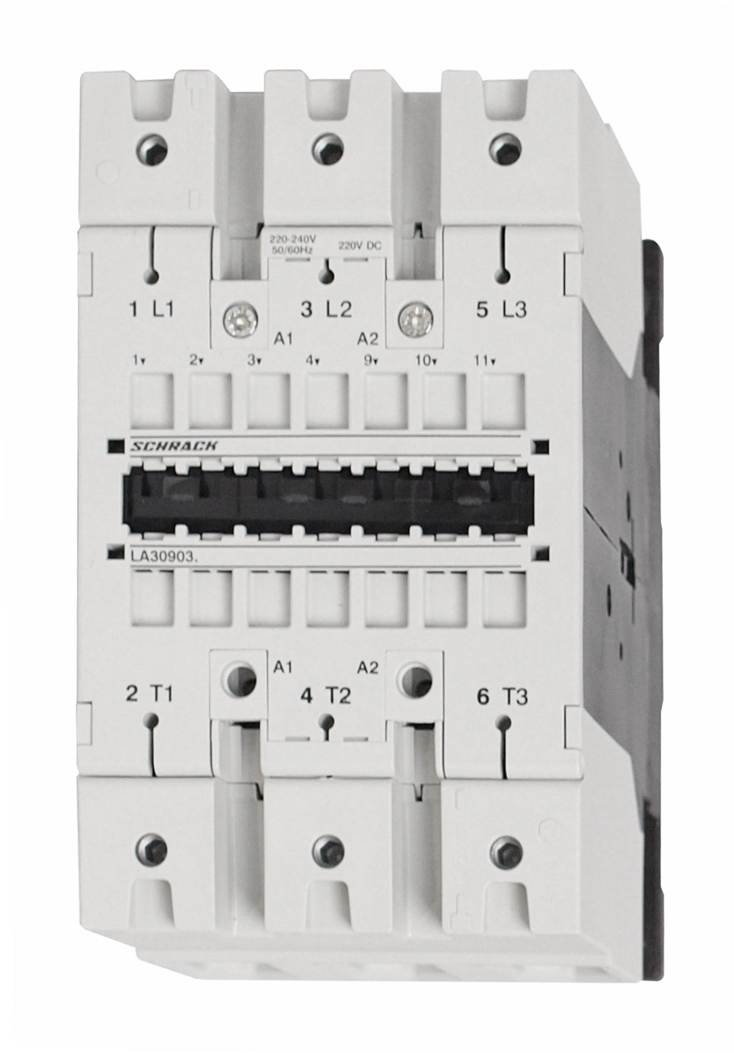 Leistungsschütz, 45kW, 85A AC3, 150A AC1, 3polig, 230VAC/DC