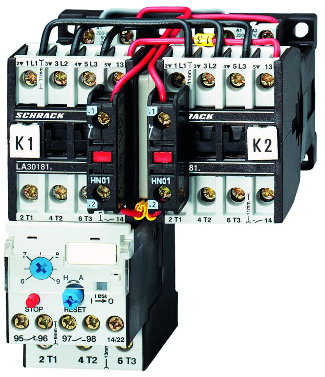 Wendeschützkombination 18A, 7,5kW, 230VAC