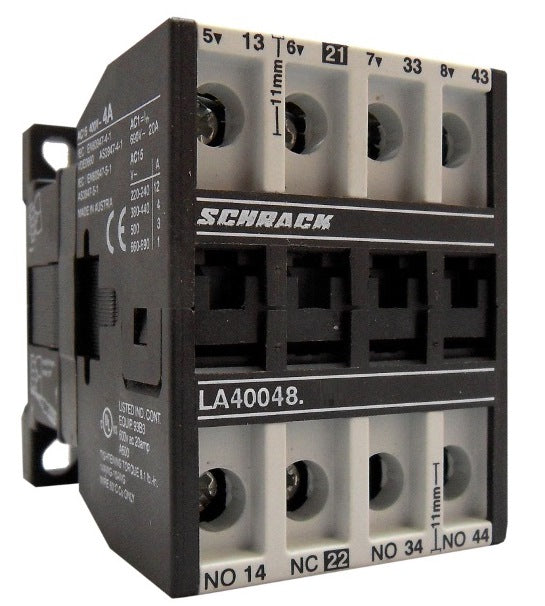 Hilfsschütz 4A, 3S+1Ö, 24VDC, elektroniktauglich