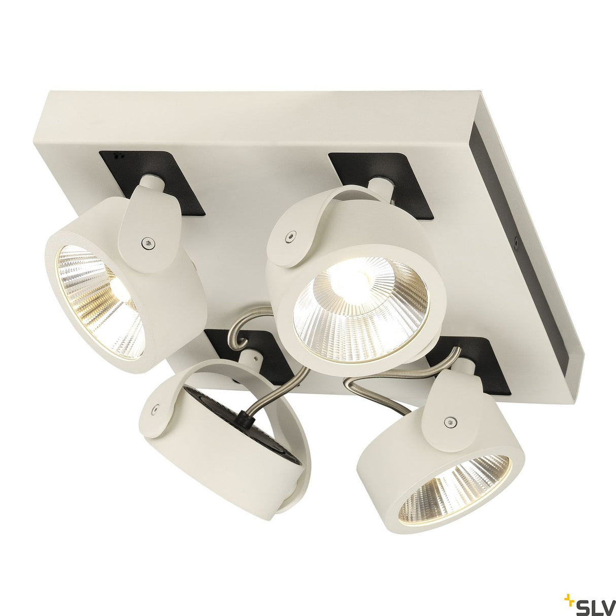 KALU LED 4 Wand/Deckenleuchte,square,3000K,60° weiß