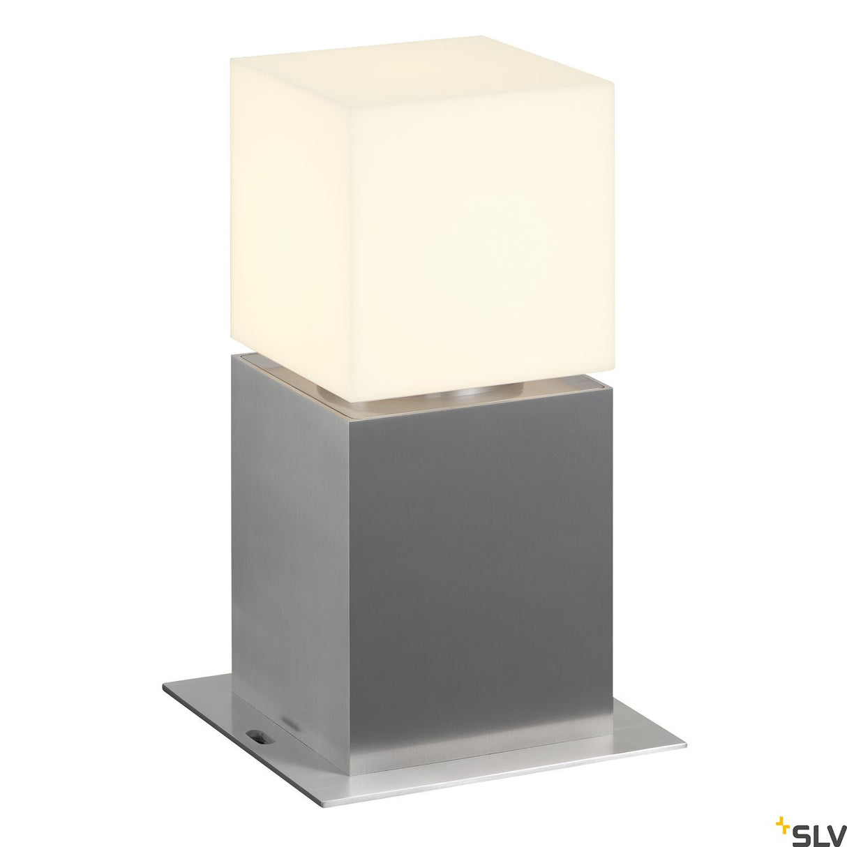 SQUARE POLE 30, E27, edelstahl, max. 20W, IP44