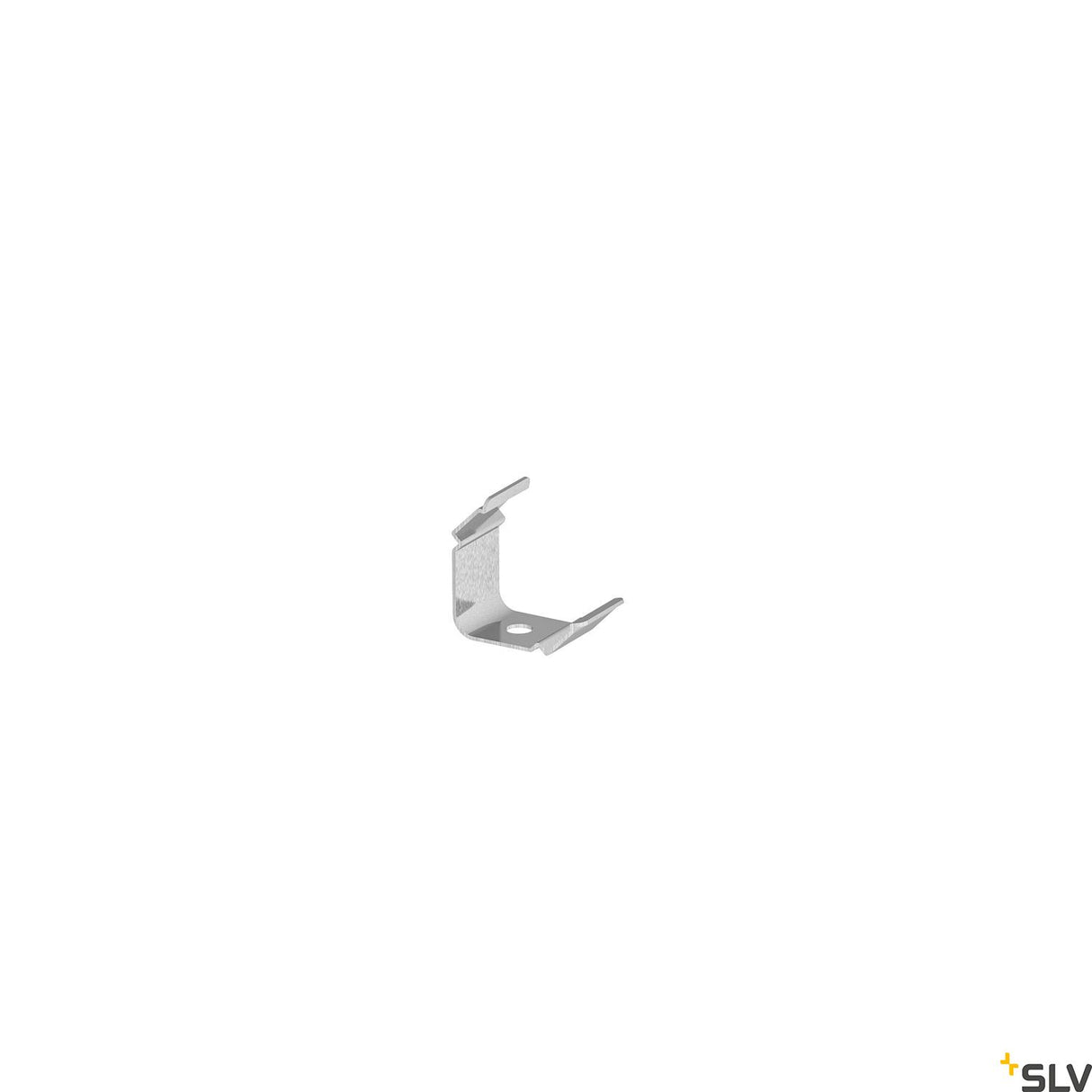 GRAZIA 10 LED Aufbauprofil,45° clip sichtbar,2 Stk. gerillt