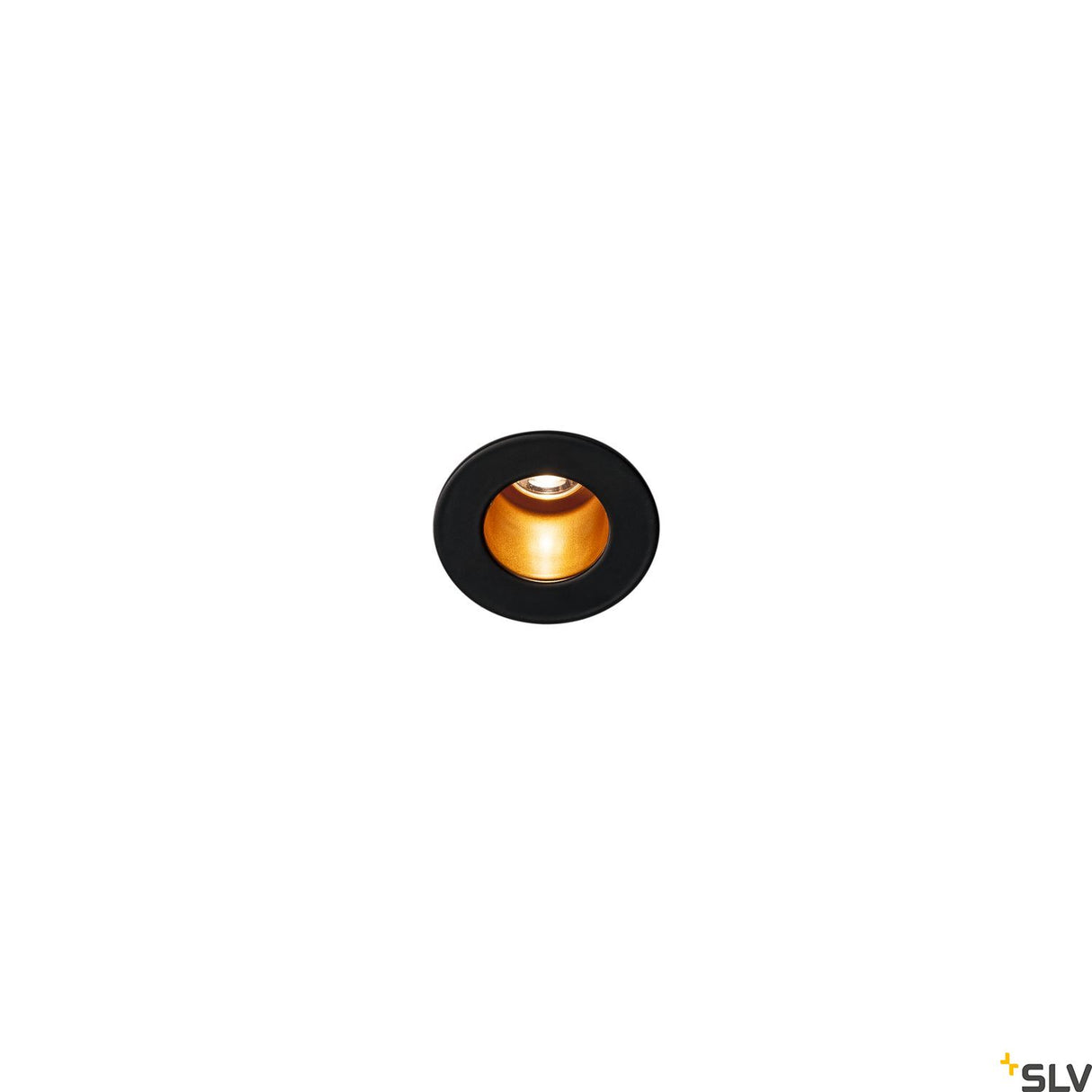 HORN MINI DL schwarz/gold 3000K rund 12°