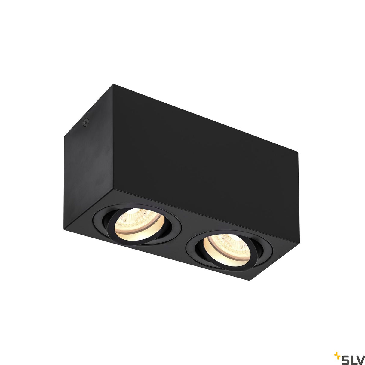 TRILEDO Double, Indoor Leuchte, QPAR51, schwarz, max 10W