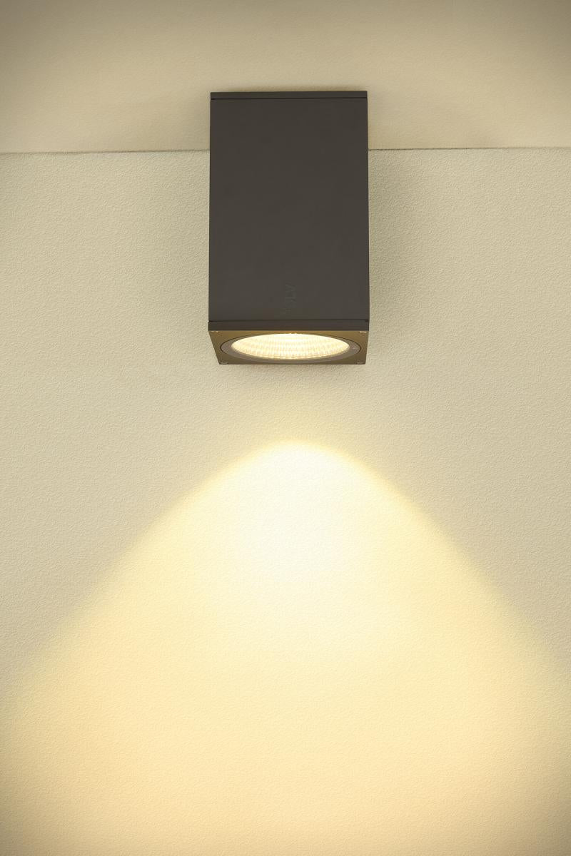 ENOLA L CL SQ 35W 3000/4000K 230V LED IP65 anthrazit