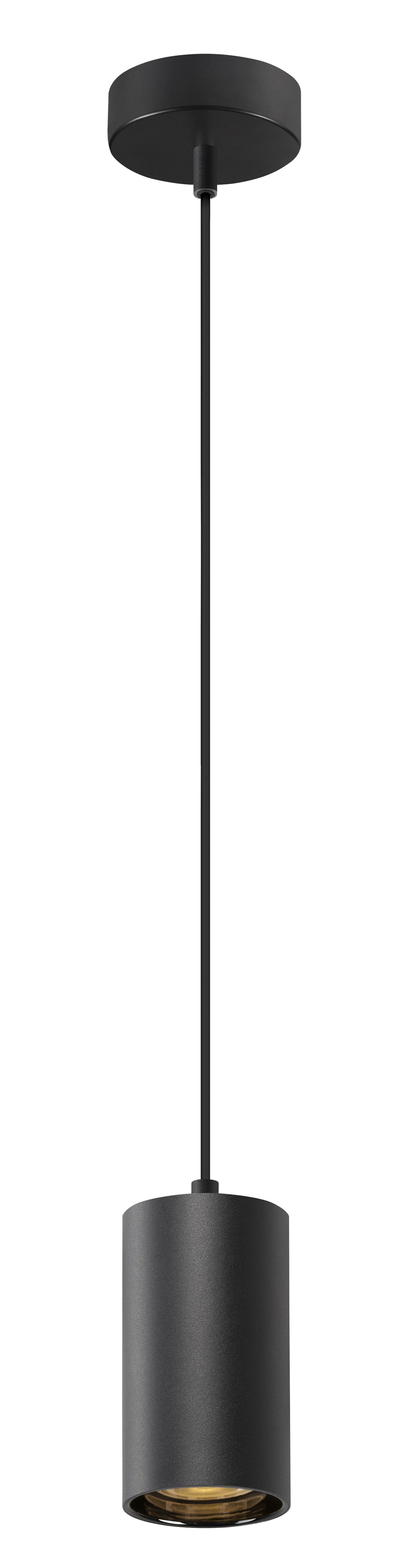 ASTO TUBE,PL, GU10, Pendellänge 250 cm, max. 10W, sw