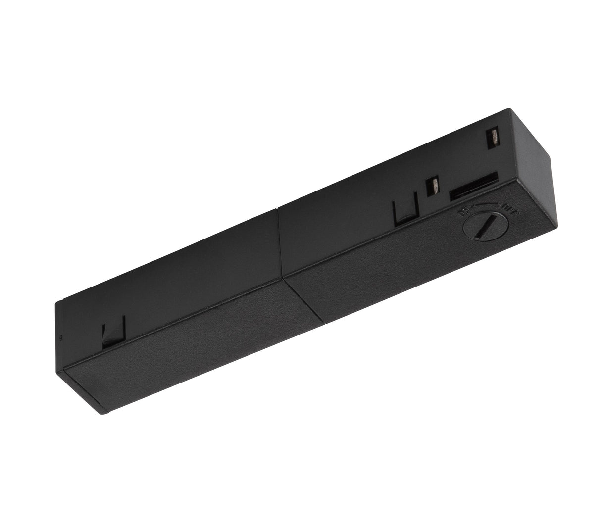 Endeinspeiser rechts, 48V TRACK, schwarz, DALI