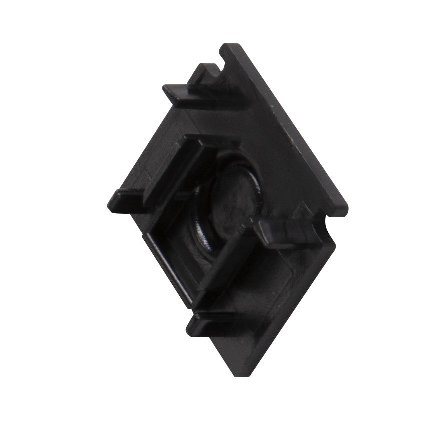 Endkappe für Aufbauschiene standard, 48V TRACK, schwarz