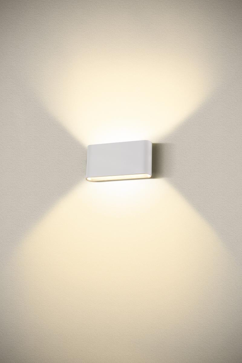OVAL 18 WL, Wandaufbauleuchte 2700/3000K, 10W, weiß