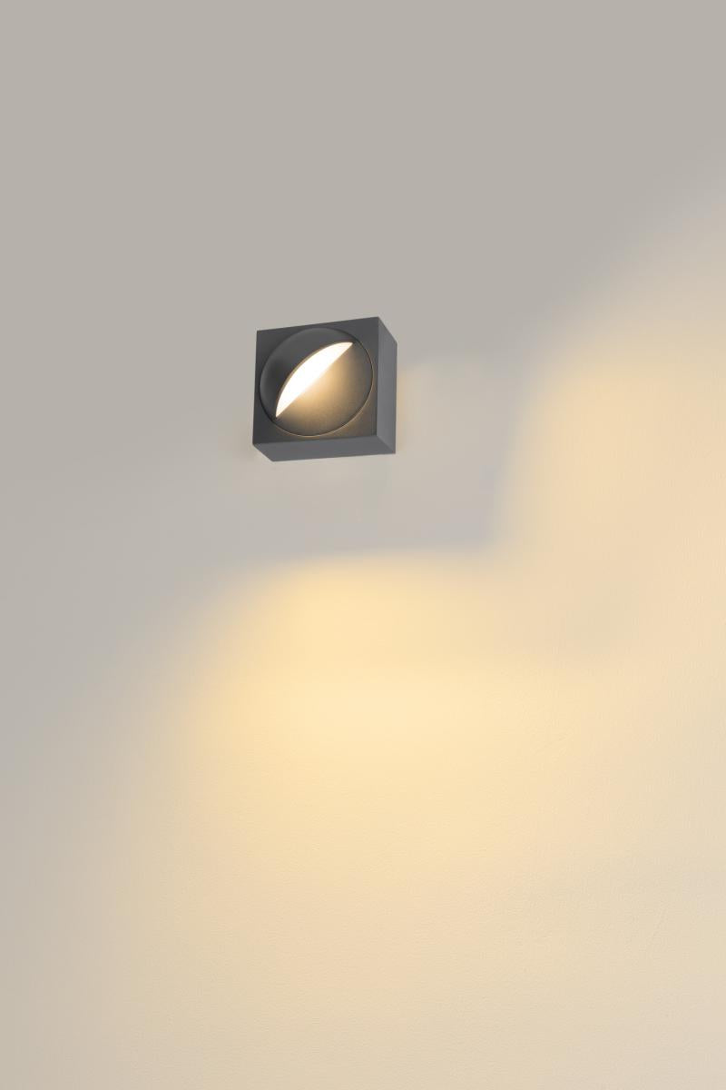 LID I, 2700/3000K, 15W, PHASE, 100°, anthrazit