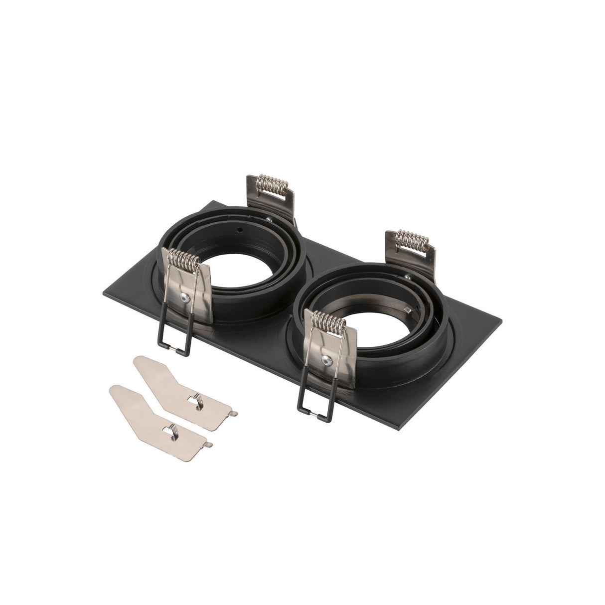 NEW TRIA 155 L: 17 B: 9 H: 4cm zweiflammig IP 20 schwarz