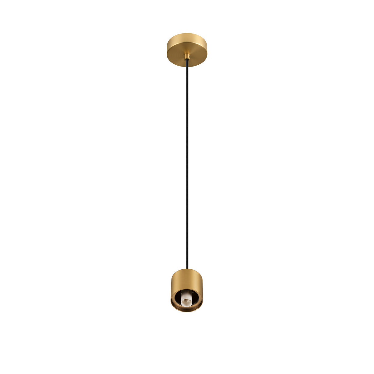 VARYT Pendelleuchte E14 Pendellänge 150cm 1x max. 6W messing