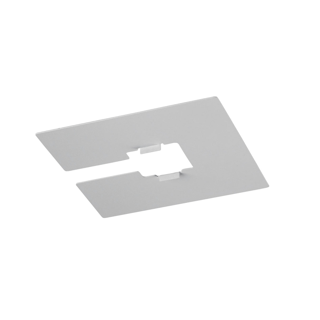 1~ SYSTEM Abdeckung L: 10 B: 10 cm grau