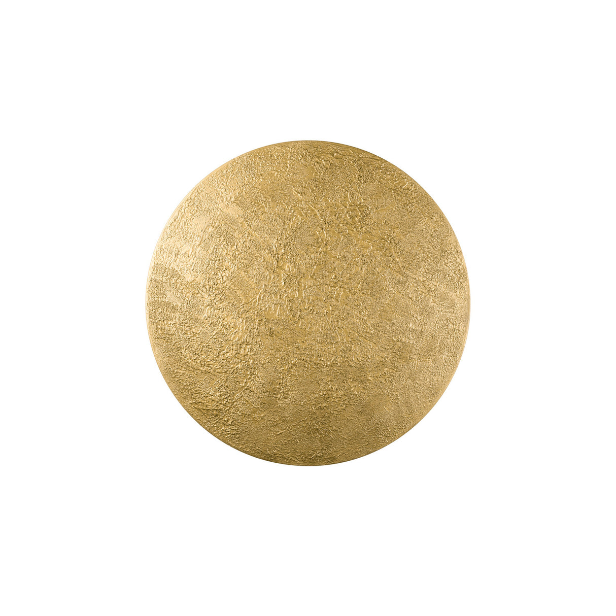 MANA 60 Leuchtenschirm rund moon structure H: 4.2 cm gold