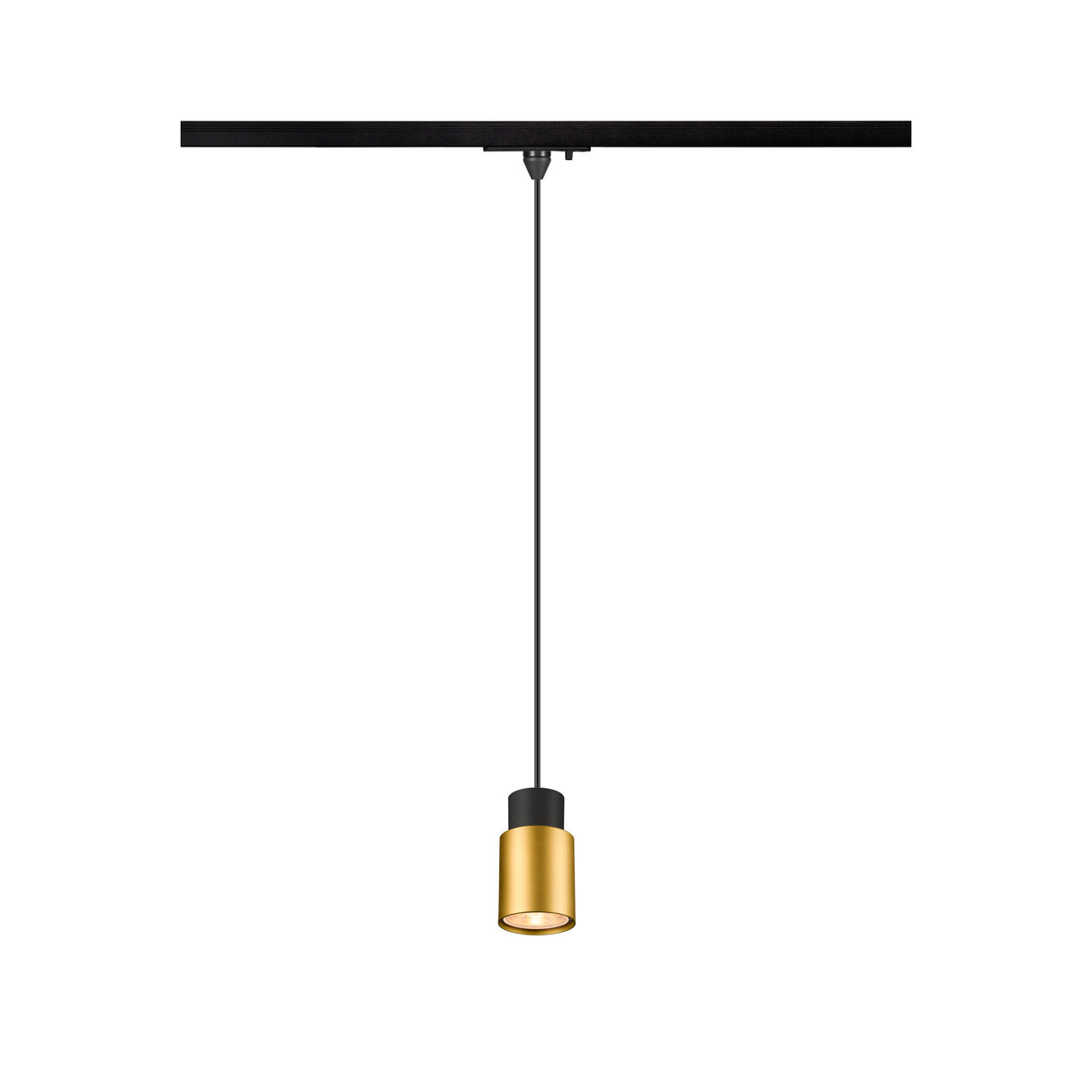 PURI 2.0 Tube 1~ Pendelleuchte GU10 max. 1x 6W sw / gold