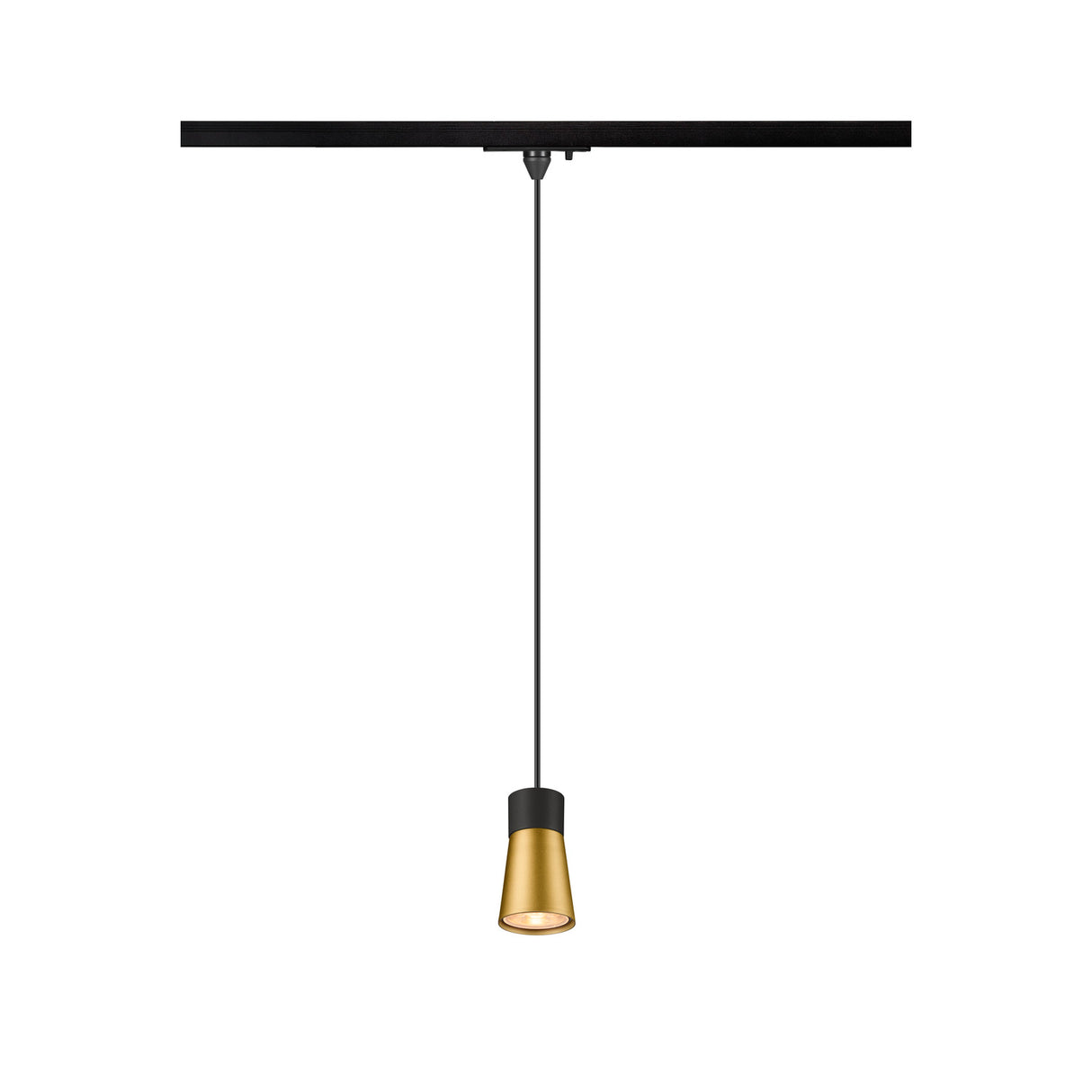 PURI 2.0 Cone 1~ Pendelleuchte GU10 max. 1x 6W sw / gold
