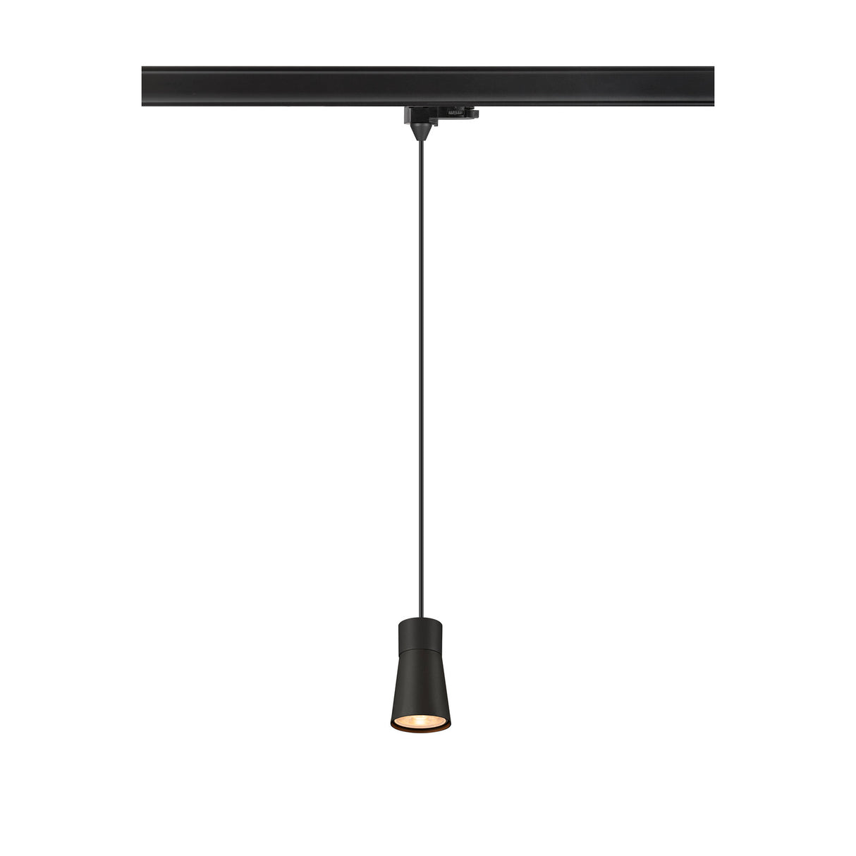 PURI 2.0 Cone 3~ Pendelleuchte GU10 max. 1x 6W schwarz