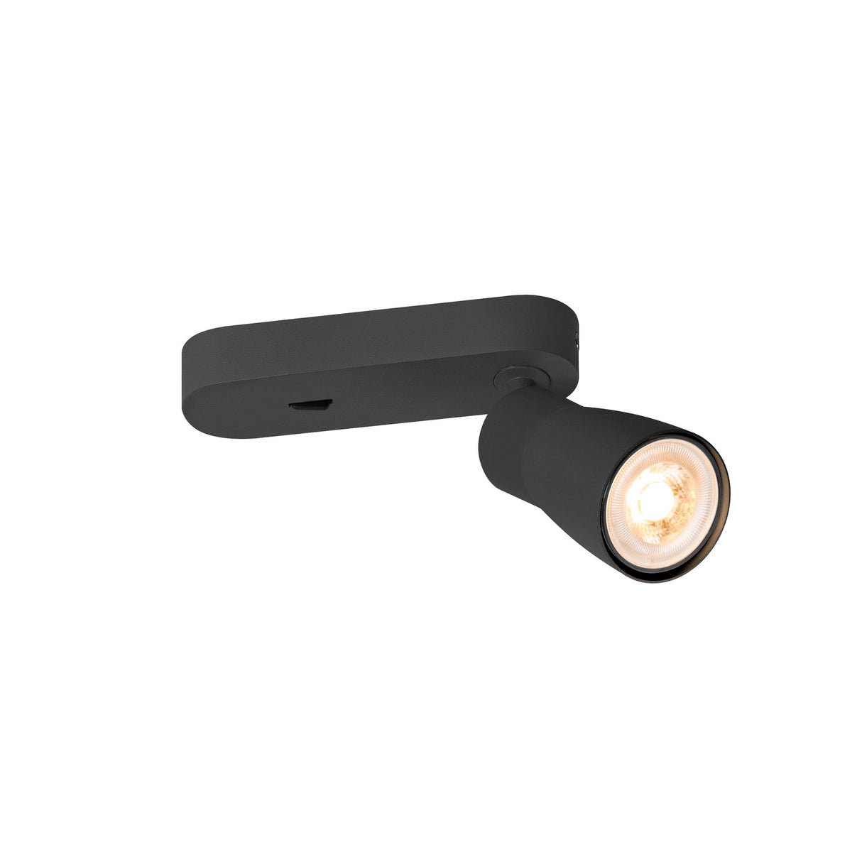PURI 2.0 Dome rechteckig max. 1x 6W GU10 schwarz