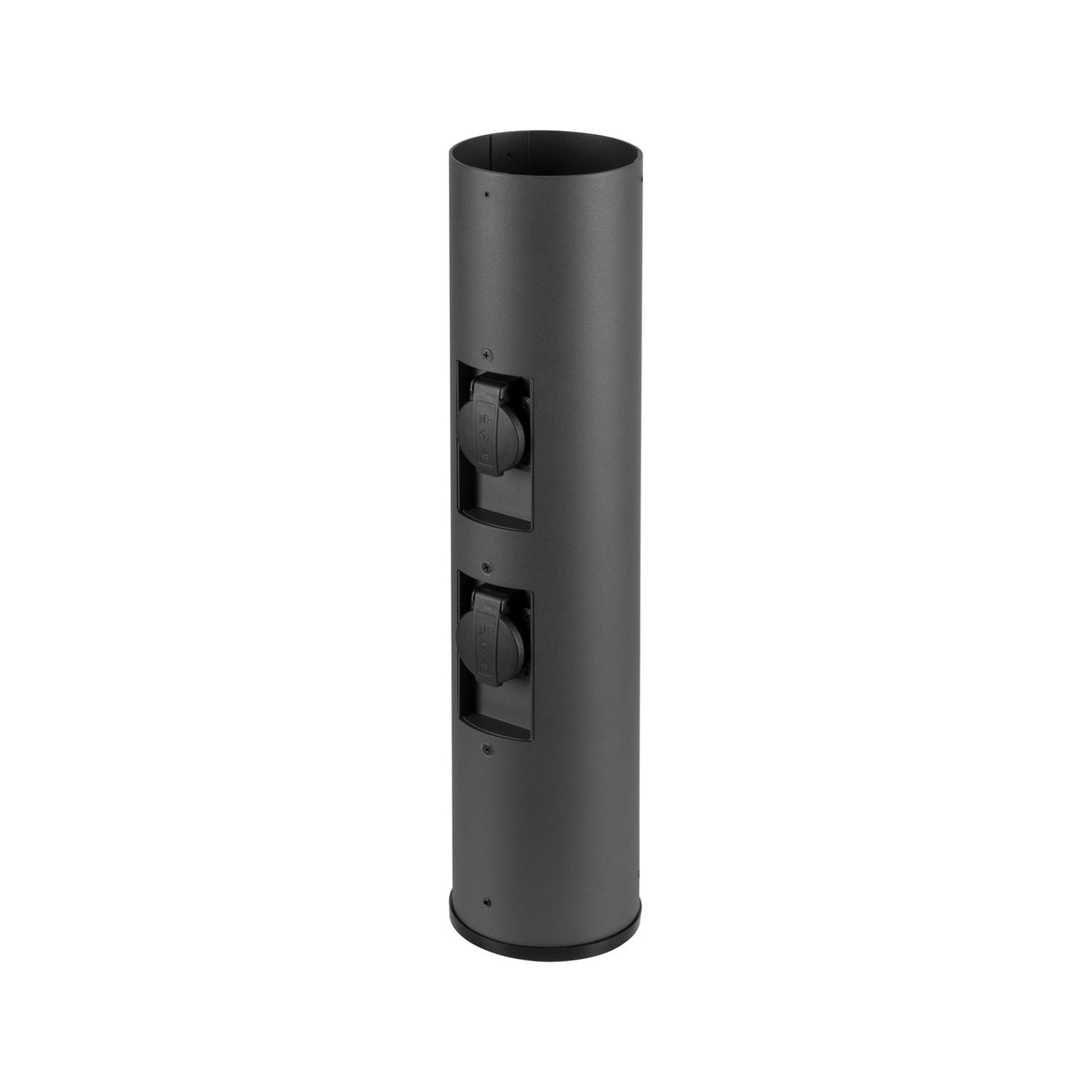 M-POL 60 Pole Poller zwei Steckdosen anthrazit 534cm