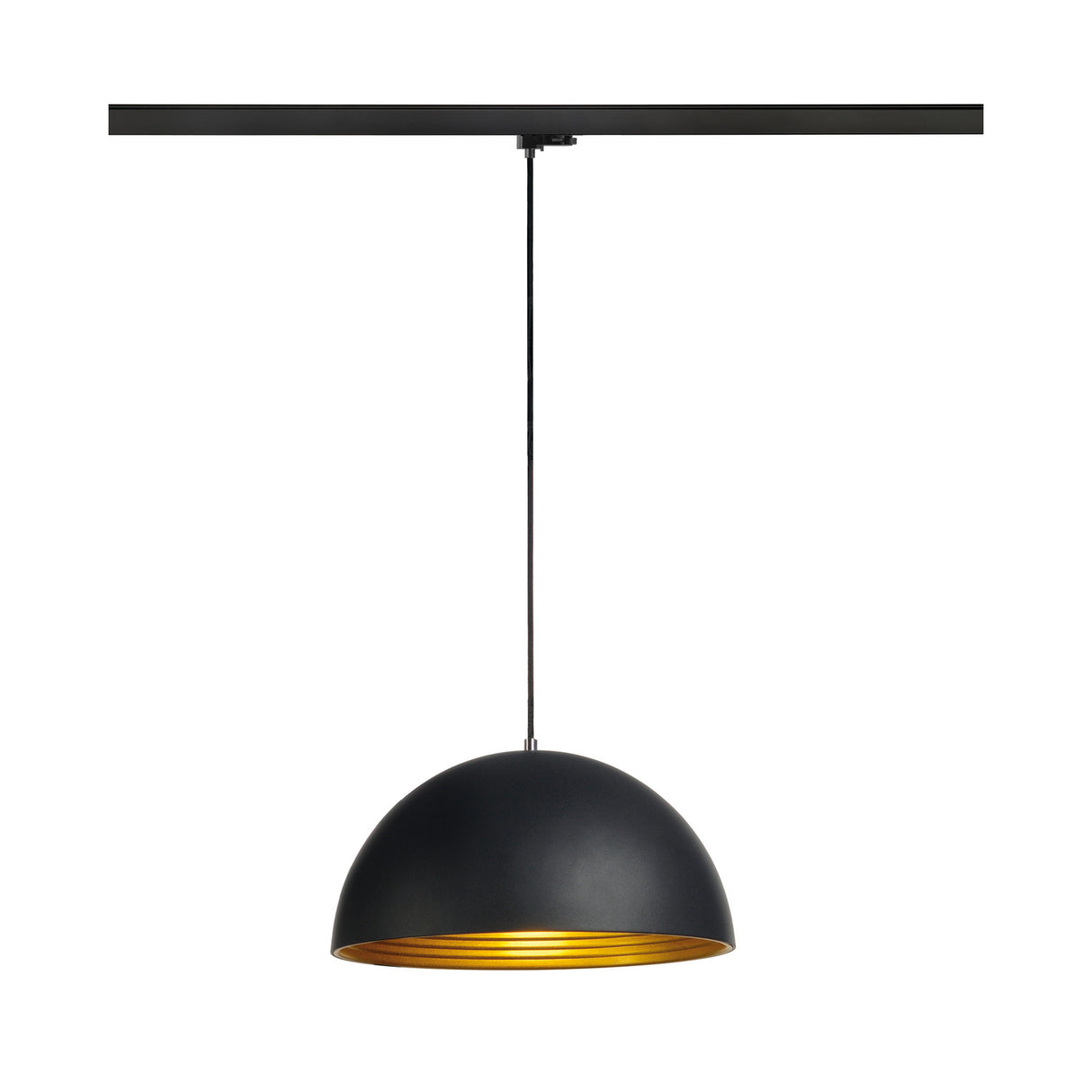 FORCHINI M 40 TRACK schwarz 1x max. 40W matt sw / matt gold