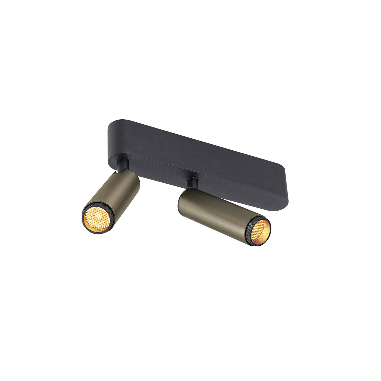 GRIP! S, Deckenaufbaul. double, PHASE, 3000K, 21W, 29° bz/sw