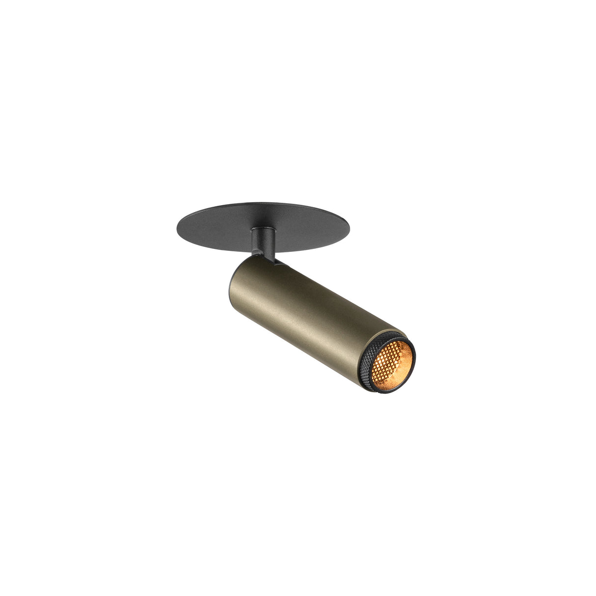 GRIP! S, Deckeneinbaul. PHASE, 2700K, 29°, IP20, zyl, bz/sw