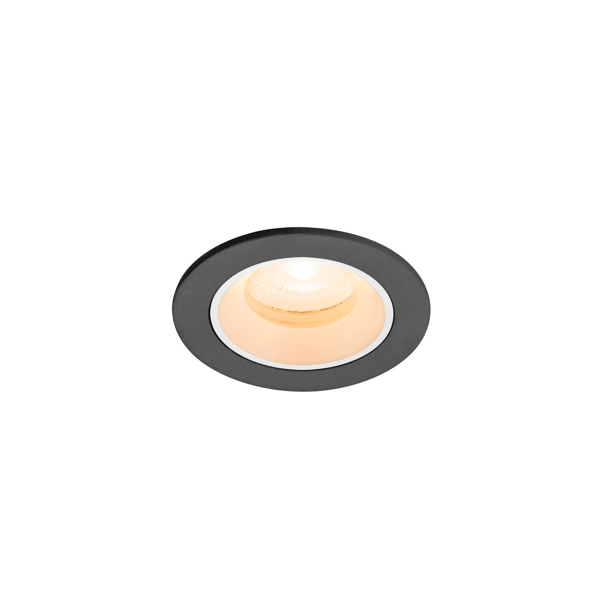 NUMINOS® XS, Deckeneinbaul. 2700K, 20°, IP20, rund, sw/ws