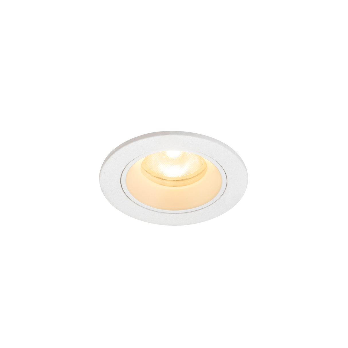 NUMINOS® XS, Deckeneinbauleuchte, 3000K, 55°, IP20, rund, ws