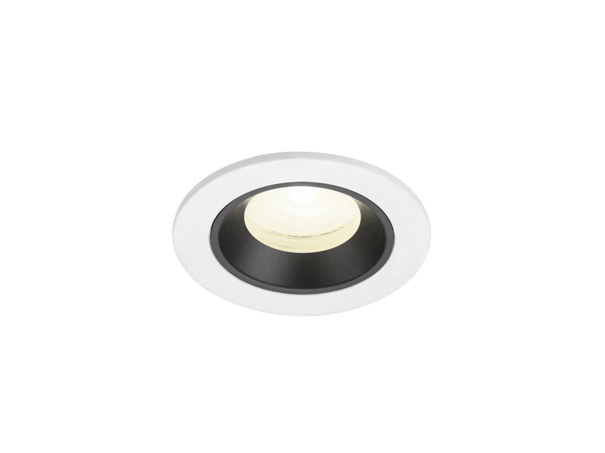 NUMINOS XS, Deckeneinbauleuchte weiß/schwarz 4000K 20°