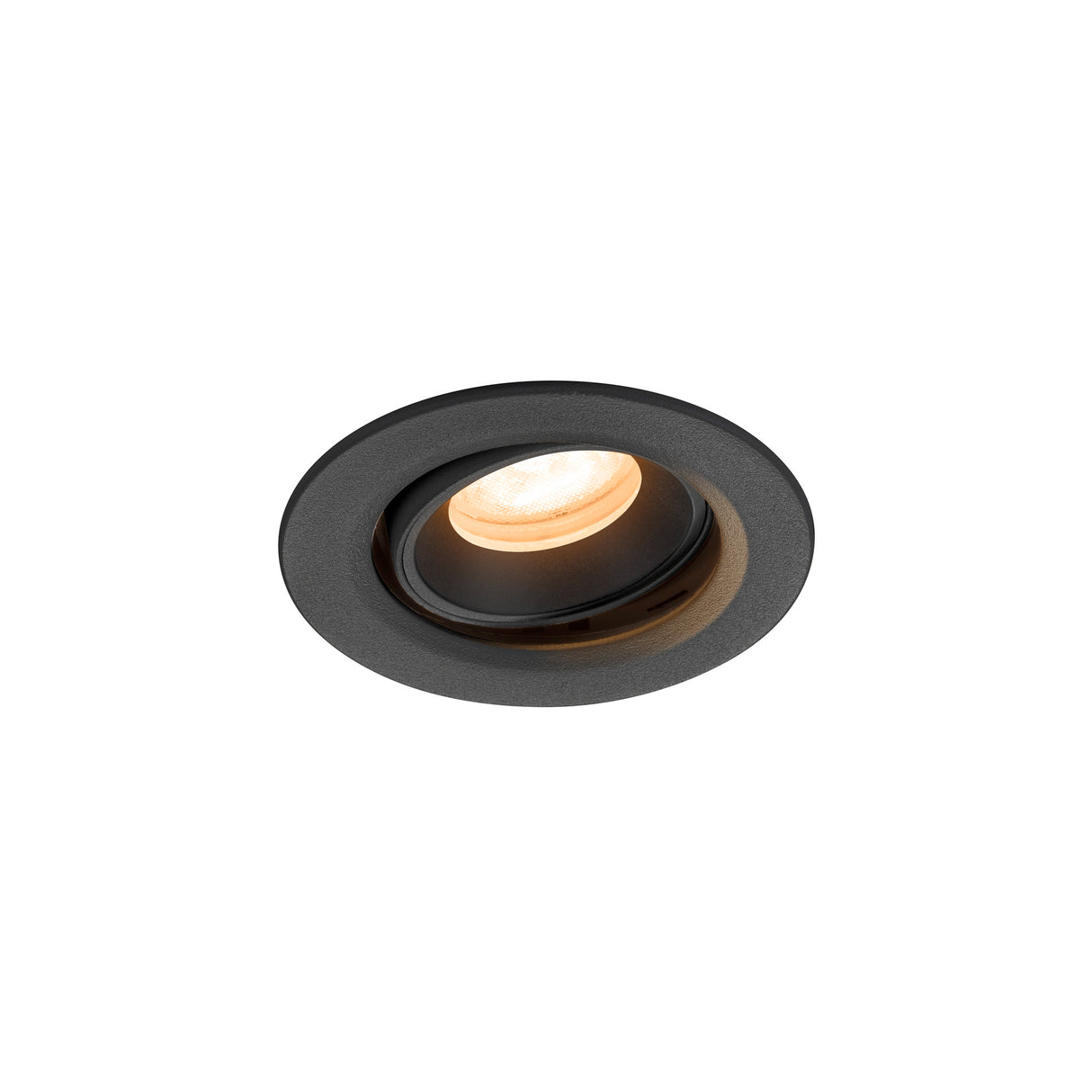 NUMINOS® MOVE XS, Deckeneinbaul. 2700K, 55°, IP20, rund, sw