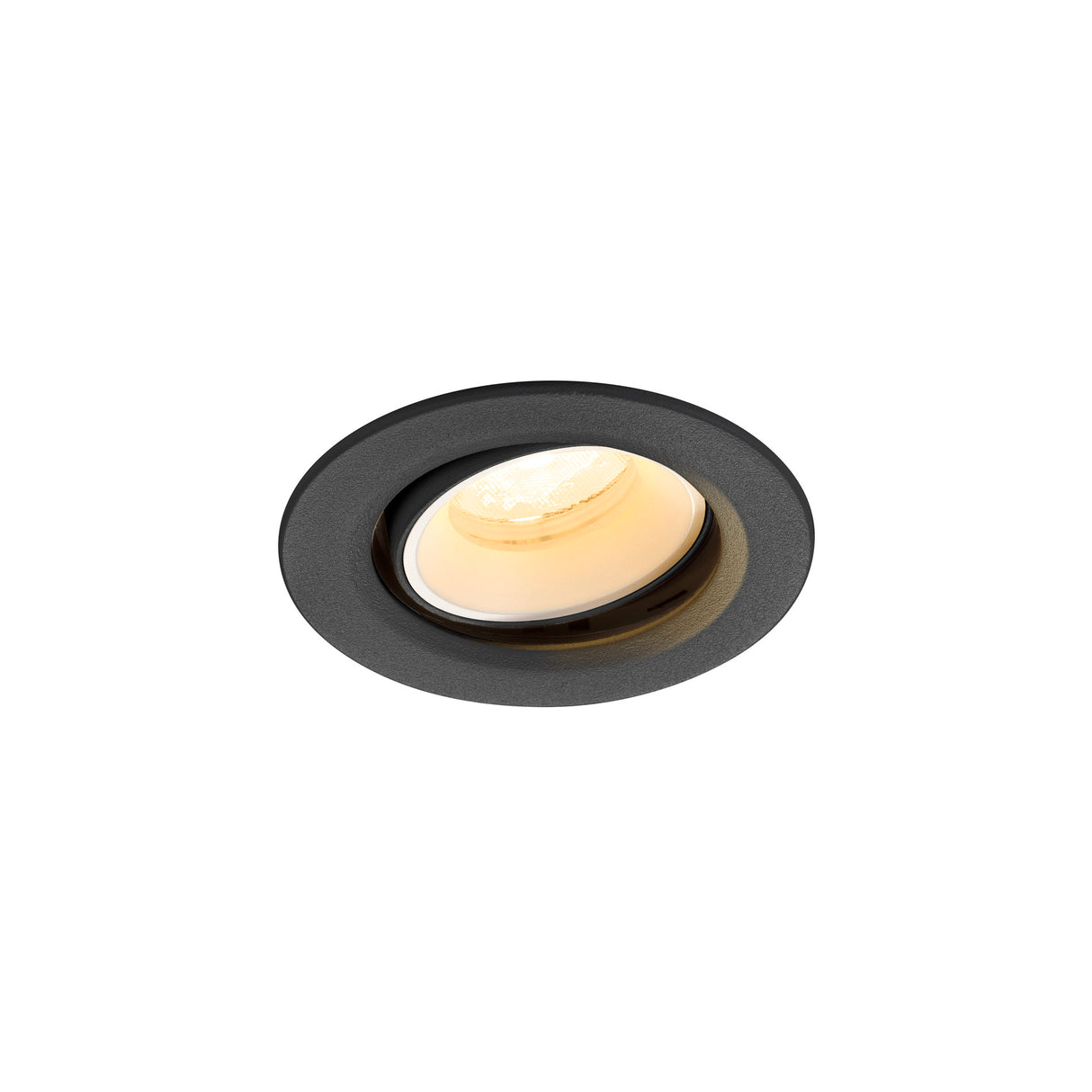 NUMINOS® MOVE XS, Deckeneinbaul. 3000K, 40°, IP20 rund sw/ws