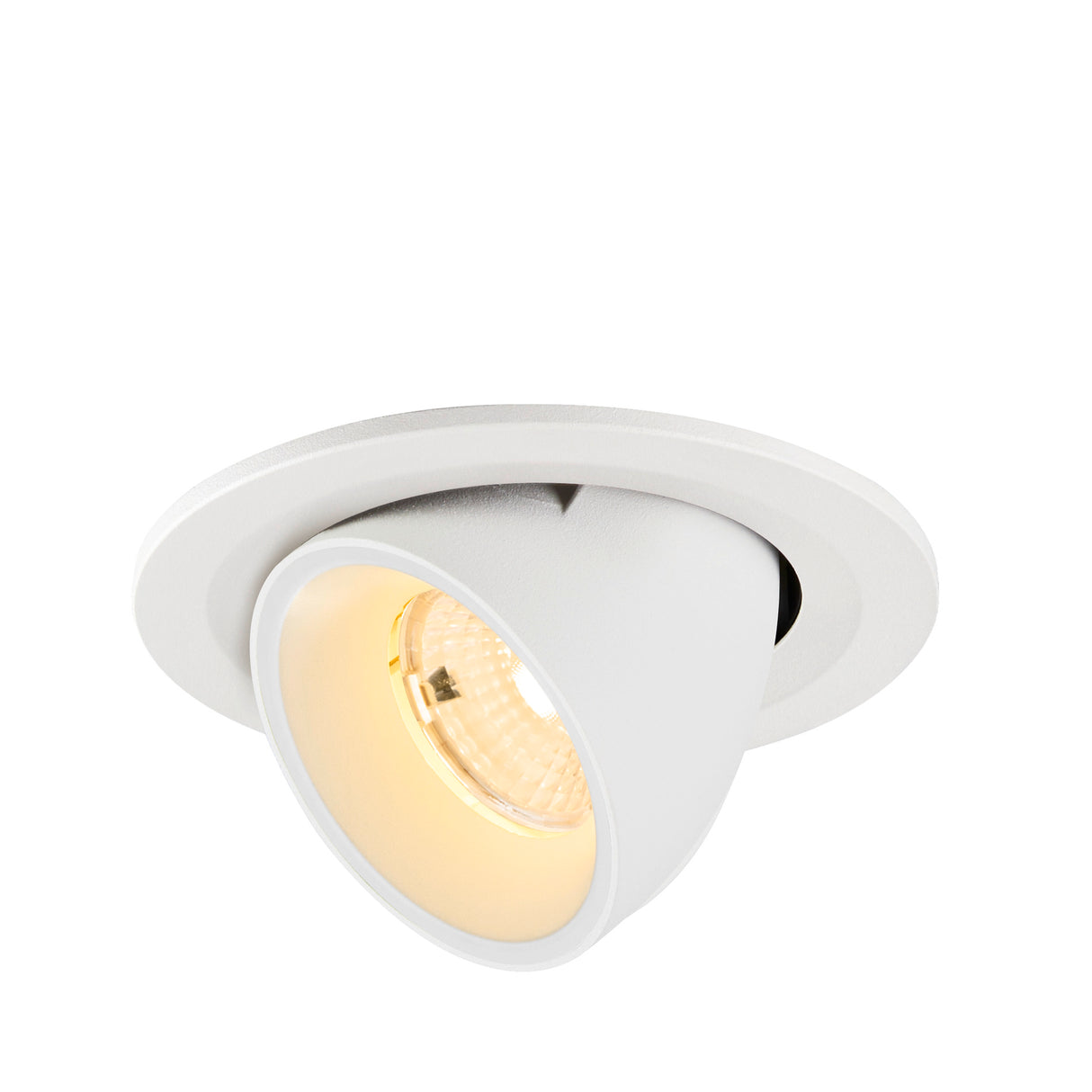 NUMINOS® GIMBLE S, Deckeneinbaul. 3000K, 55°, IP20, rund, ws