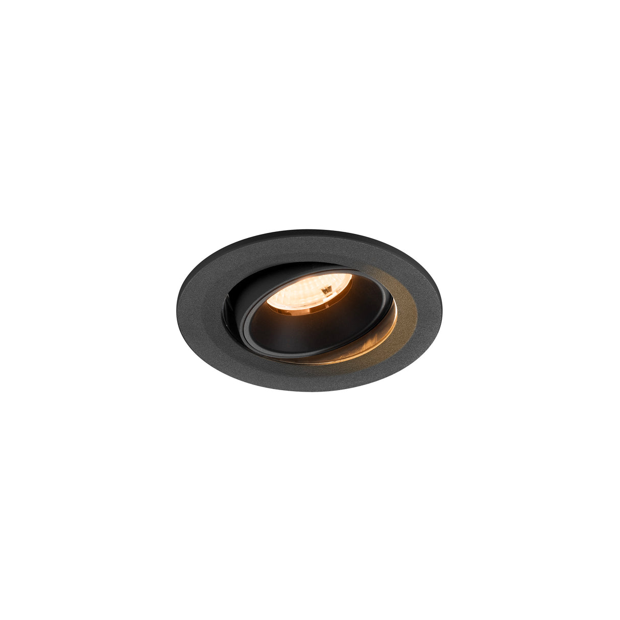 NUMINOS® MOVE S, Deckeneinbaul. 2700K, 55°, IP20, rund, sw