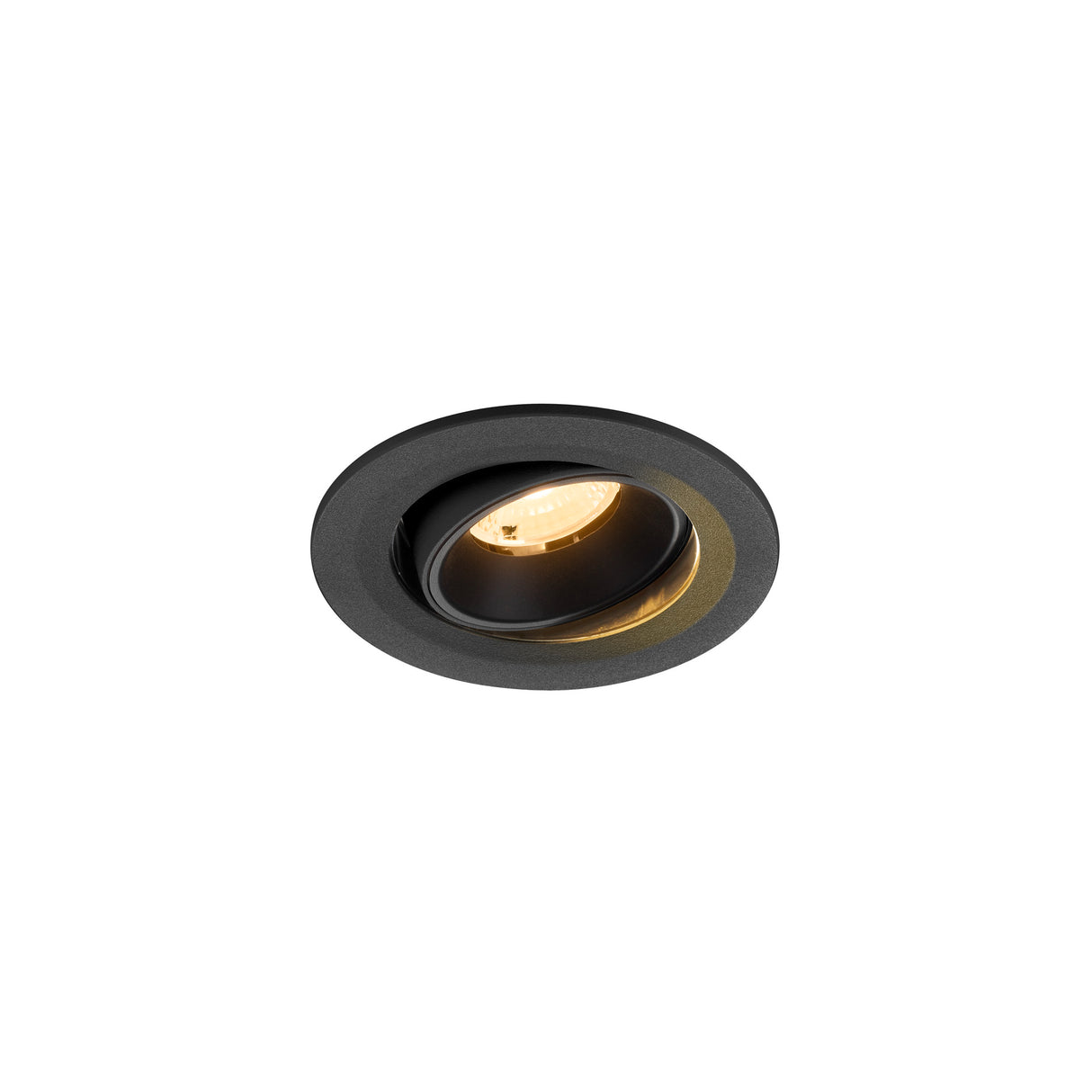 NUMINOS® MOVE S, Deckeneinbaul. 3000K, 40°, IP20, rund, sw