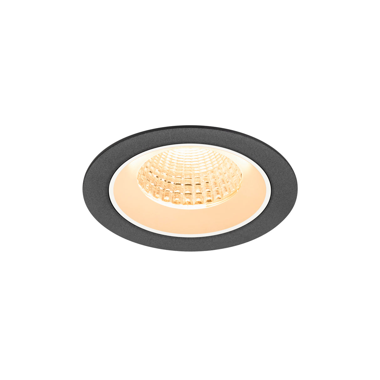NUMINOS® M, Deckeneinbauleuchte, 2700K, 55°, IP20 rund sw/ws