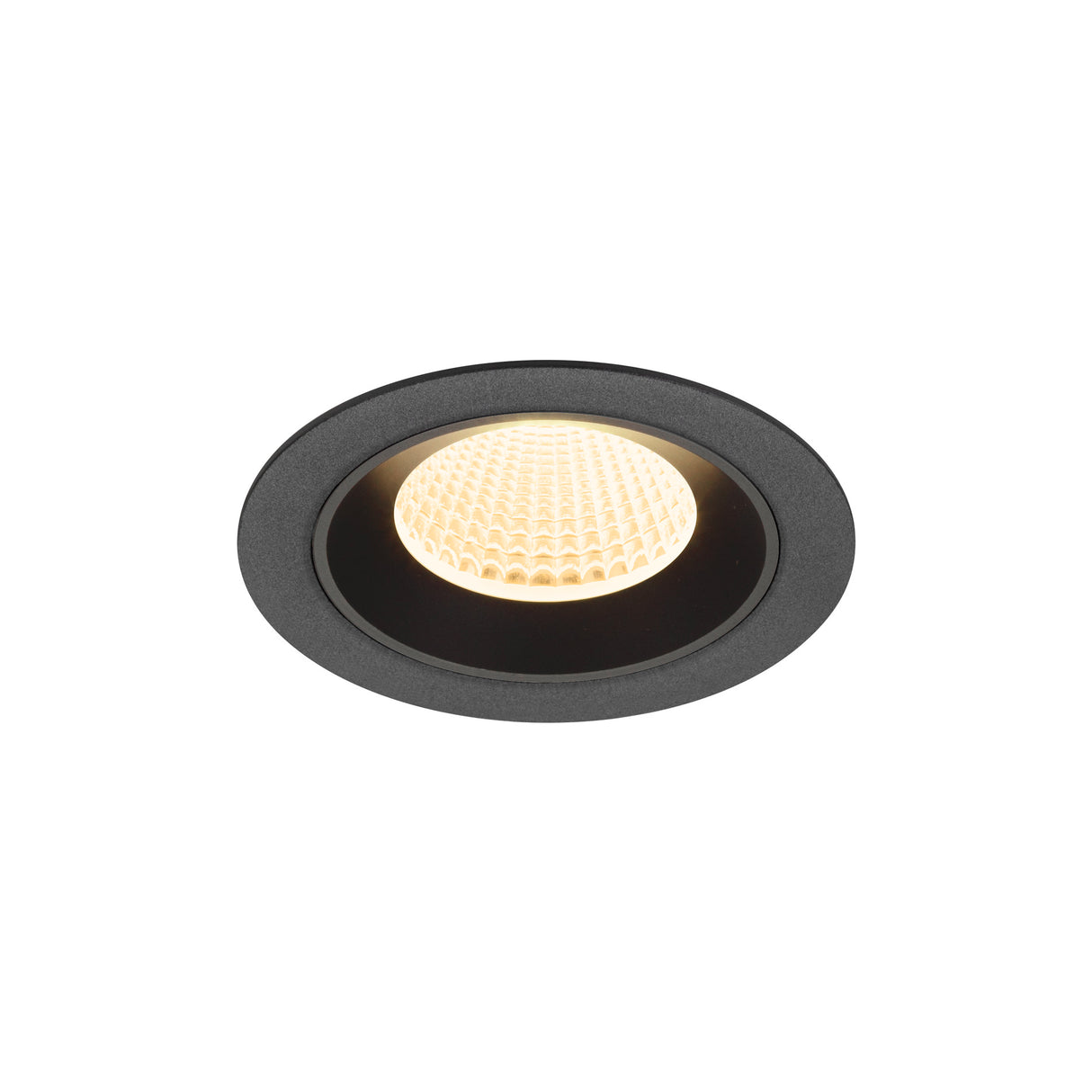 NUMINOS® M, Deckeneinbauleuchte, 3000K, 40°, IP20, rund, sw