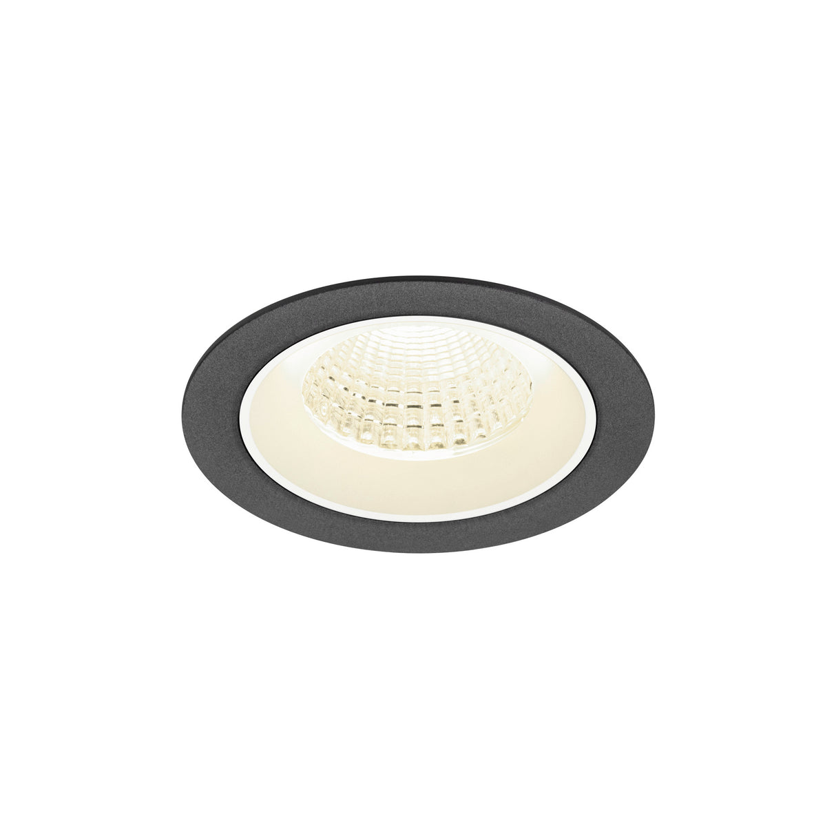 NUMINOS® M, Deckeneinbauleuchte, 4000K, 55°, IP20 rund sw/ws