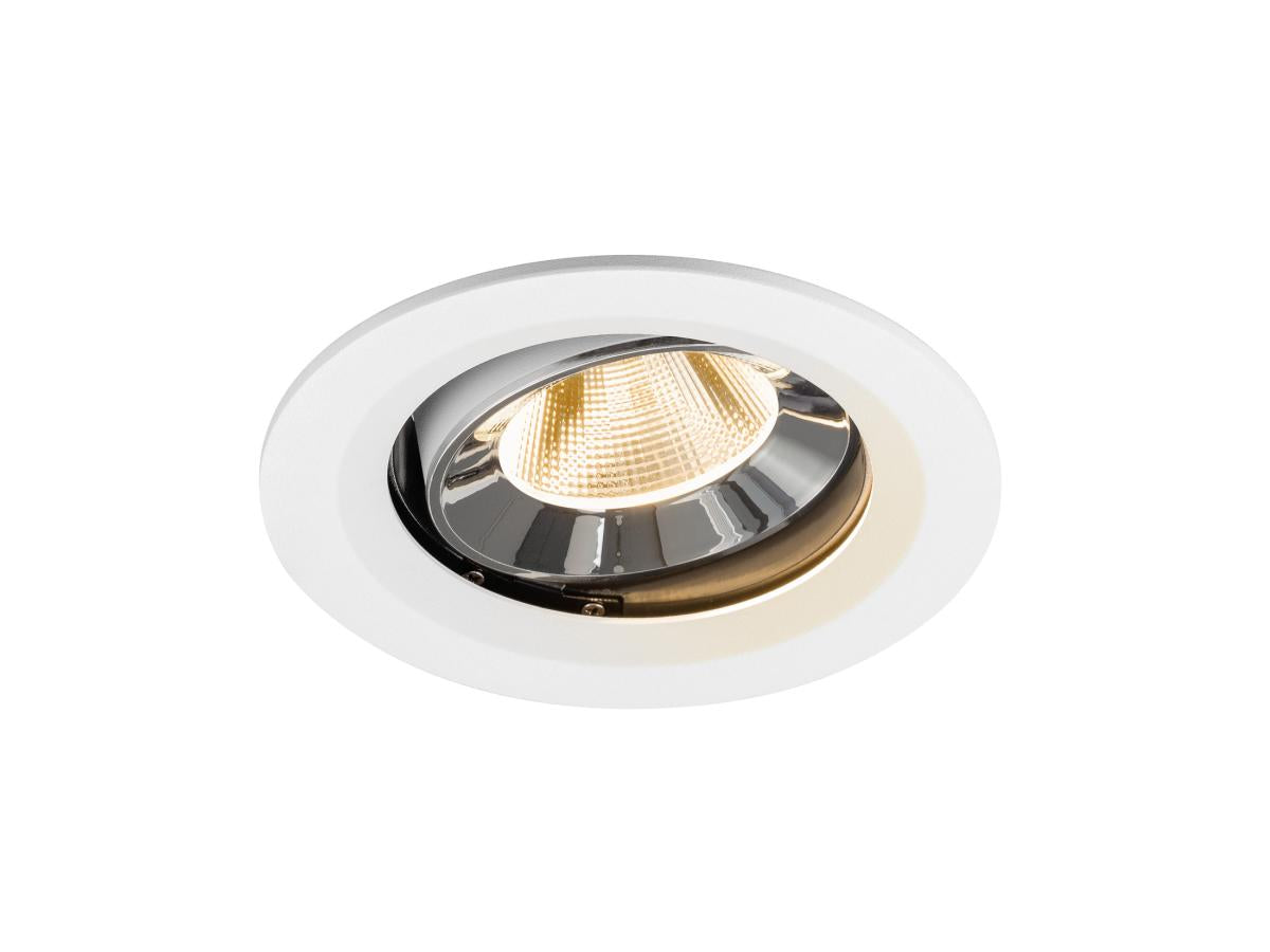 NUMINOS MOVE M, Deckeneinbauleuchte weiß/chrom 2700K 20°